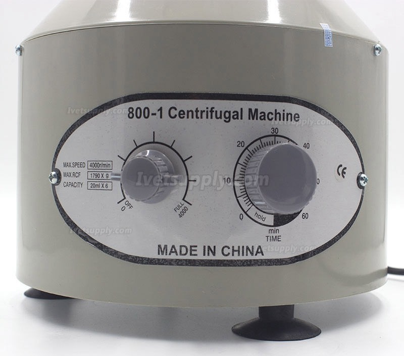 Veterinary Low speed Electric Centrifuge Machine 4000rpm With 6 Tube 110V/220V